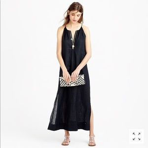 J. Crew Linen Maxi dress